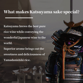 Katsuyama 'Ken' Junmai Ginjo Sake  with gift box